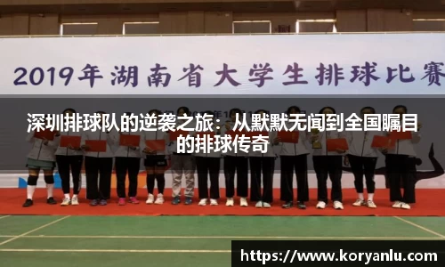 深圳排球队的逆袭之旅：从默默无闻到全国瞩目的排球传奇
