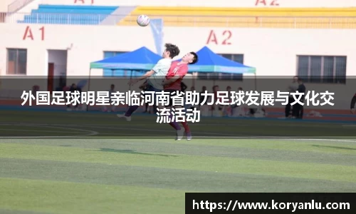 外国足球明星亲临河南省助力足球发展与文化交流活动